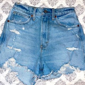 Abercrombie shorts high waist size 2
